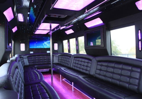party bus interior Norridge il limo