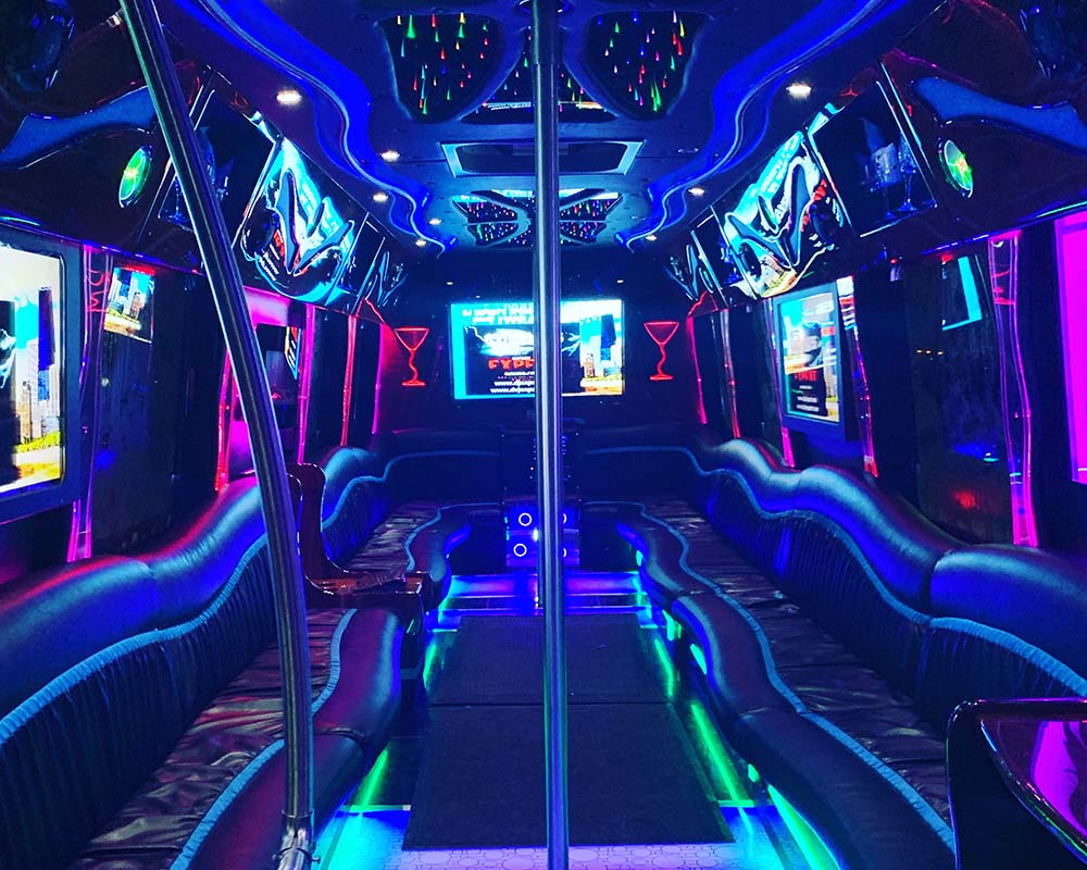 40 passenger limo bus stretch limo Norridge il